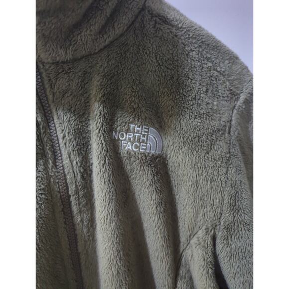 The North Face Green Fleece Zip Up Jacket - Picture 2 of 5
